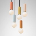 Lámpara suspendida cilindro diseño minimalista cocina restaurante Ila 
