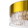 Lámpara de techo de cristal dorado de estilo clásico Wonderland Maytoni Rebajas