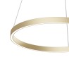Lámpara colgante circular anillo de luz LED Ø 60cm Rim Maytoni Oferta