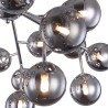 Lámpara de metal cromado bolas de cristal Dallas Maytoni Rebajas