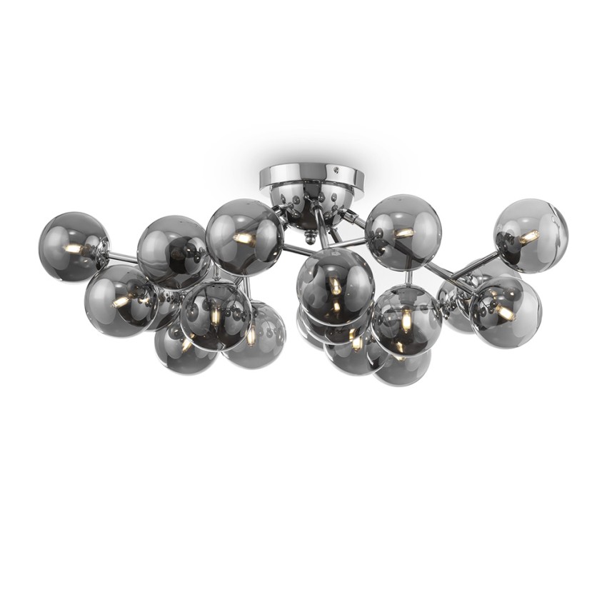 Lámpara de metal cromado bolas de cristal Dallas Maytoni Promoción