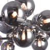 Lámpara colgante cromada de 25 esferas en estilo moderno Dallas Maytoni Oferta