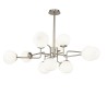 Lámpara de techo 12 esferas de cristal mate de diseño moderno Erich Maytoni Oferta