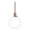 Lámpara de techo esfera cristal blanco cocina salón Erich Maytoni Oferta