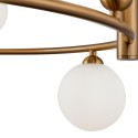 Lámpara de techo de salón sala de estar moderno círculo suspendido 6 esferas de luces Ring Modelo