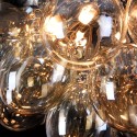 Lámpara de techo colgante de sala de estar moderna con bolas de vidrio ámbar Balbo Maytoni Catálogo