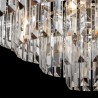 Lámpara de techo suspendida clásica con cristales de vidrio transparente Revero Maytoni Características