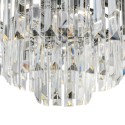 Lámpara de techo suspendida clásica con cristales de vidrio transparente Revero Maytoni Stock
