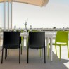 Silla apilable para jardín al aire libre bar restaurante Volga BICA 