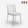 Silla apilable moderna para restaurante o bar al aire libre Matrix BICA Compra