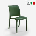 Stock de 25 sillas apilables para jardín restaurante bar exterior Volga Bica Compra