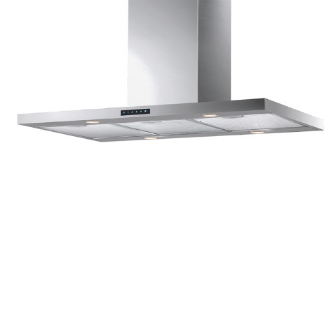 I4 Campana isla cocina con filtro extractor 60cm acero inoxidable