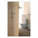Rociador columna acero Ø 25cm teleducha 3 funciones Cigno