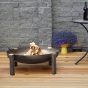 Brasero de hogar de acero inoxidable para exteriores para jardín Tilsit Rebajas