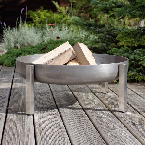 Brasero exterior fogón barbacoa de acero para jardín Pape Promoción