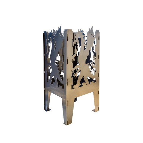 Brasero de jardín decorativo e imaginativo en acero Fairy Tales Promoción