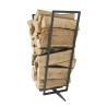 Soporte de leña para estufa de chimenea salón diseño moderno Log Rack Rebajas