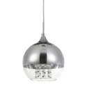 Lámpara de techo esfera suspendida en cristal cromado Ø 20cm Fermi Maytoni Venta