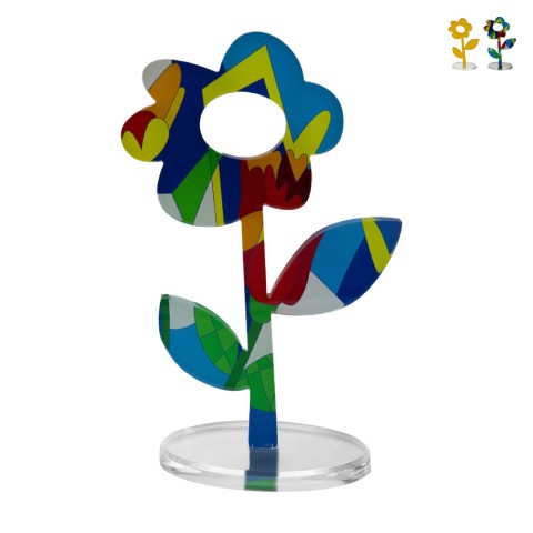 Margherita ornamento colorido flor estilo pop art estantería Promoción