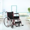 Silla de ruedas ortopédica plegable tela oxford discapacitados y ancianos Lily Catálogo
