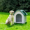 Caseta para perros grandes en plástico, exterior e interior del jardín Molly Oferta