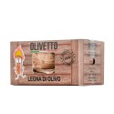 Leña 40kg olivo madera chimenea estufa horno Olivetto Stock