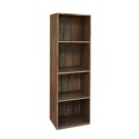 Librería salón oficina 4 baldas 40x132 cm balda madera Duval Características