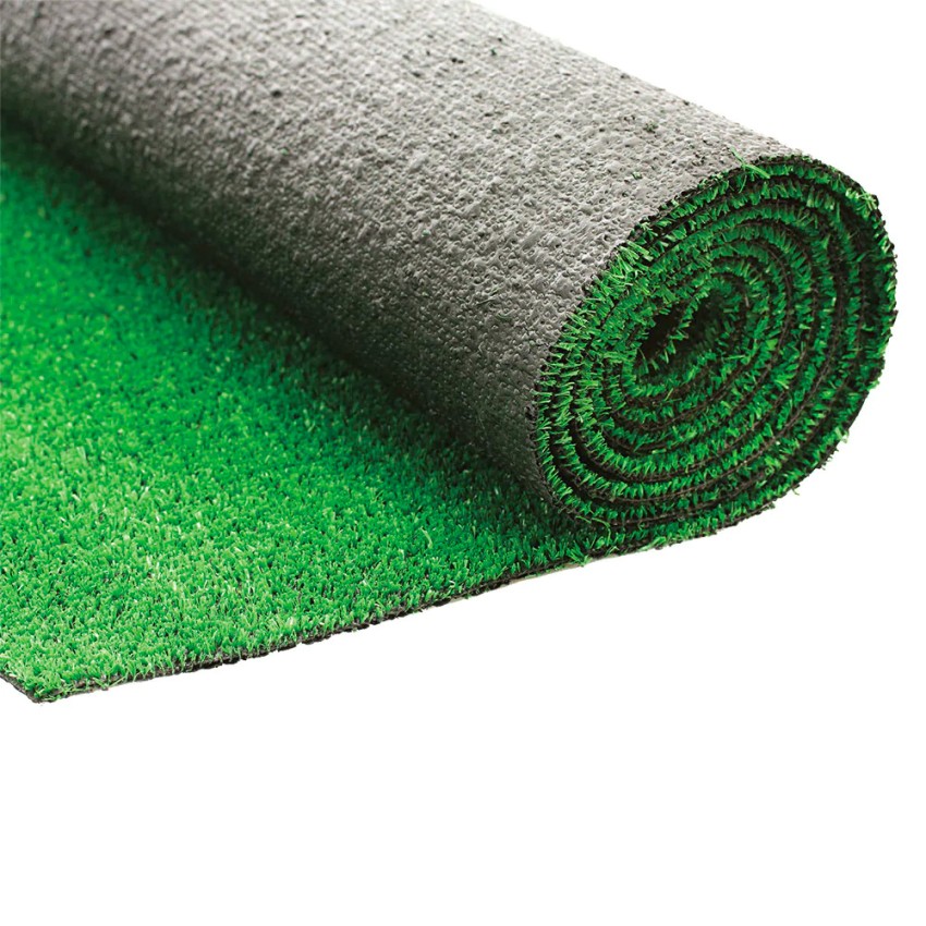 Green XS rollo de césped artificial 1x10m de jardín 10m²