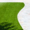 Rollo de césped artificial 1x10m de jardín  10m² Green XS Descueto