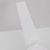 Ventilador de techo moderno blanco 3 aspas 120cm con luz 70W Hitz Venta