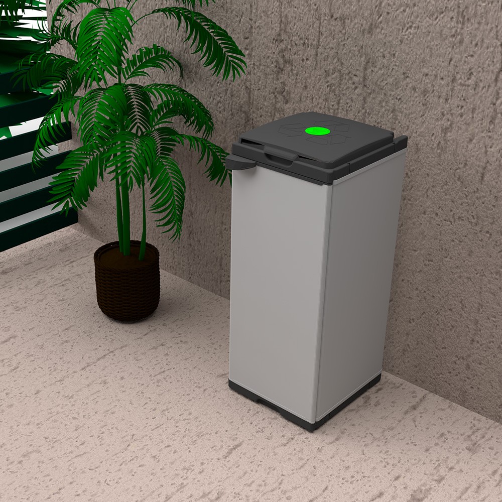 Mueble para papeleras con soporte para bolsas de basura Mr.C