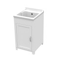 Mueble de lavadero con lavabo 1 puerta resina 45x50cm Mong Promoción