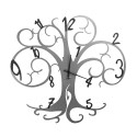 Reloj de pared artesanal de metal Tree Of Life 60x55cm Ceart Precio