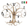 Reloj de pared hecho a mano Árbol de la Vida Grande 80x75cm Ceart Descueto
