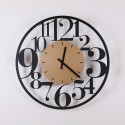 Reloj de pared redondo 60cm moderno números grandes Ilenia Ceart Medidas