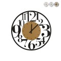 Reloj de pared redondo 60cm moderno números grandes Ilenia Ceart Promoción