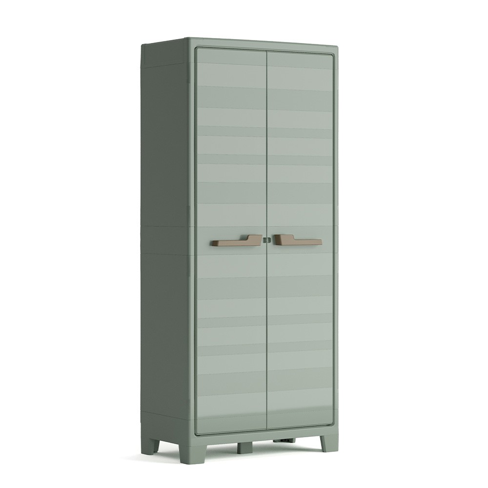 Armario exterior multiusos 4 estantes regulables Planet Outdoor High Keter
