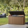 Darwin Box 150G Keter K252701 Terraza de jardín de resina al aire libre Tronco Oferta