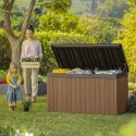 Darwin Box 150G Keter K252701 Terraza de jardín de resina al aire libre Tronco Características