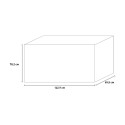 Darwin Box 150G Keter K252701 Terraza de jardín de resina al aire libre Tronco Medidas