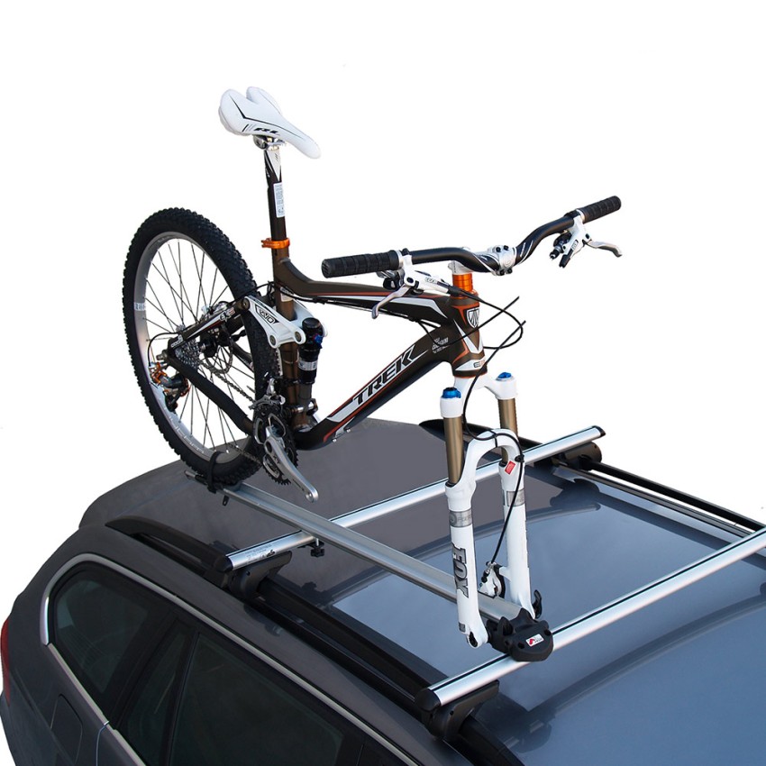 Soporte Porta Bicicletas Universal De Techo Para Auto Metal