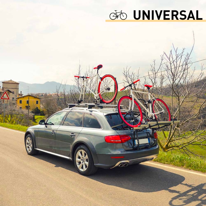 Contento Petición angustia Stand Up Soporte universal para bicicletas para portón trasero de coche