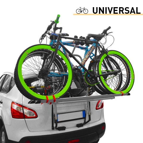 Portabicicletas universal para portón trasero de coche Steel Bike 3 Promoción