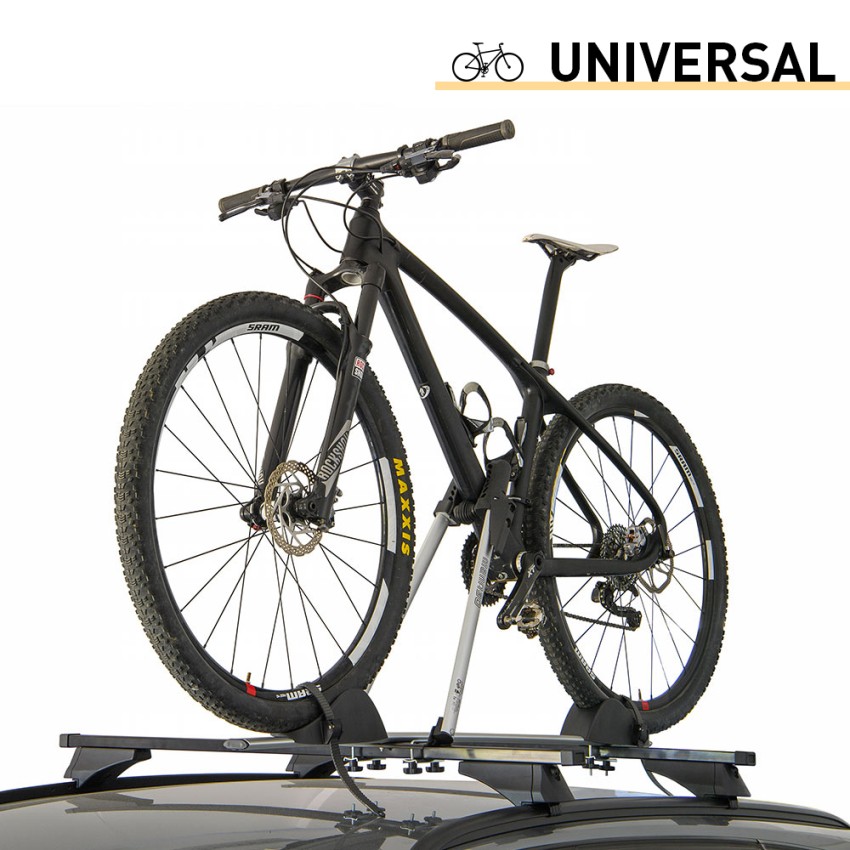 Bici 1000 New Portabicicletas de techo de coche de acero universal