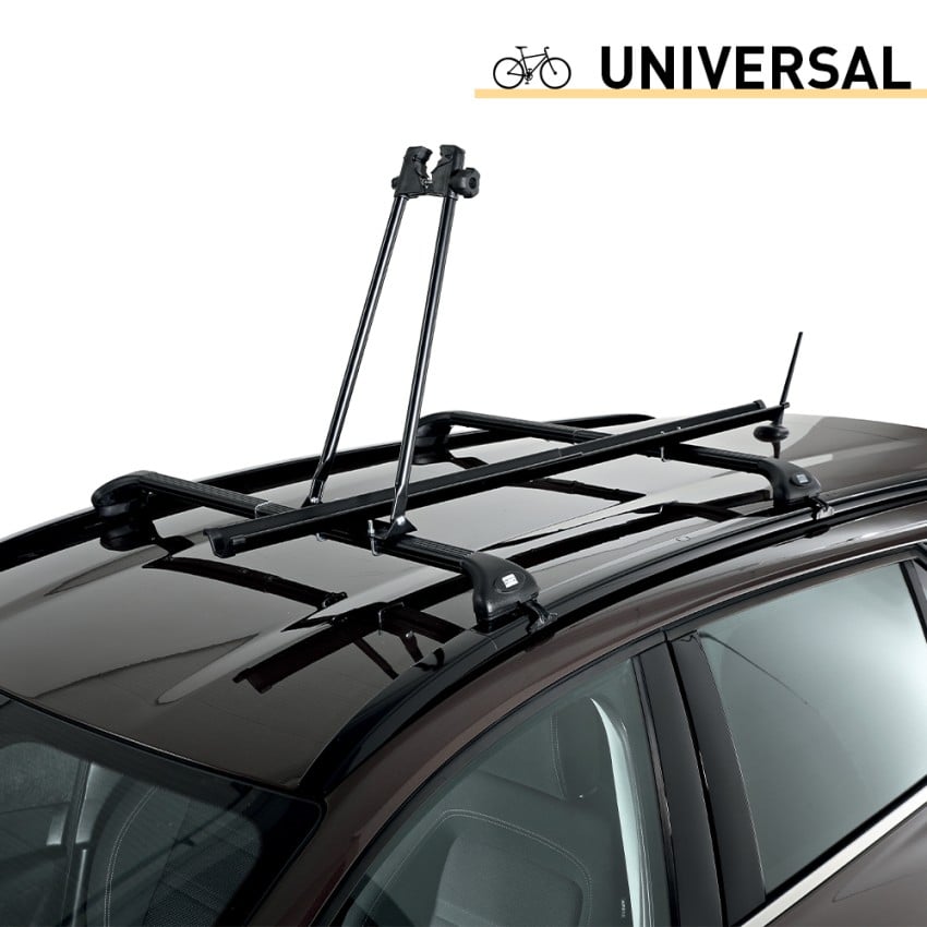 Bici 1000 New Portabicicletas de techo de coche de acero universal