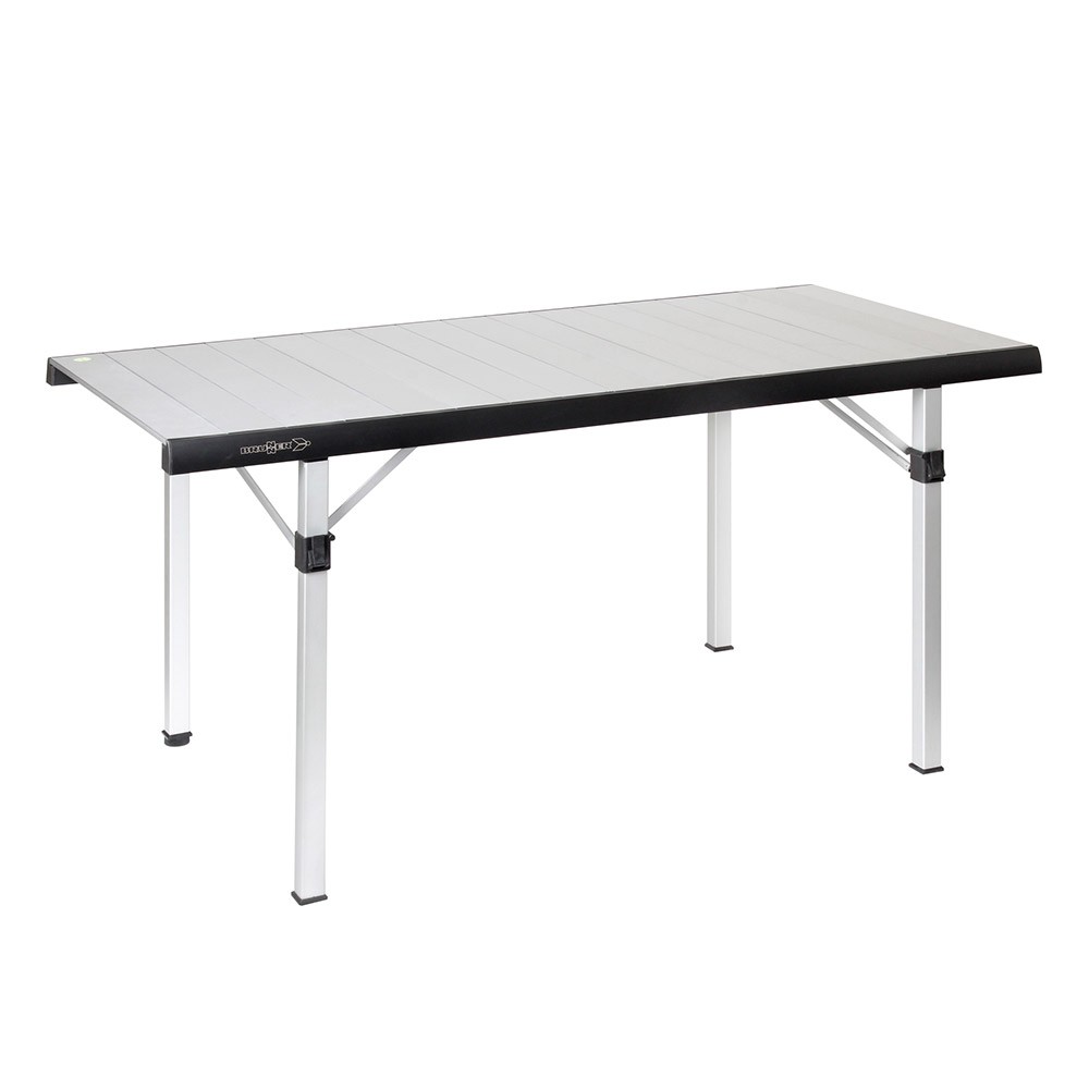 Mesa de camping 146x70 plegable Titanio Quadra 6 NG Brunner
