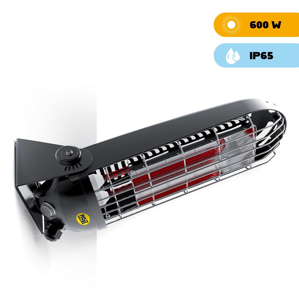 Calentador infrarrojo para interiores exteriores Lucciola 600W