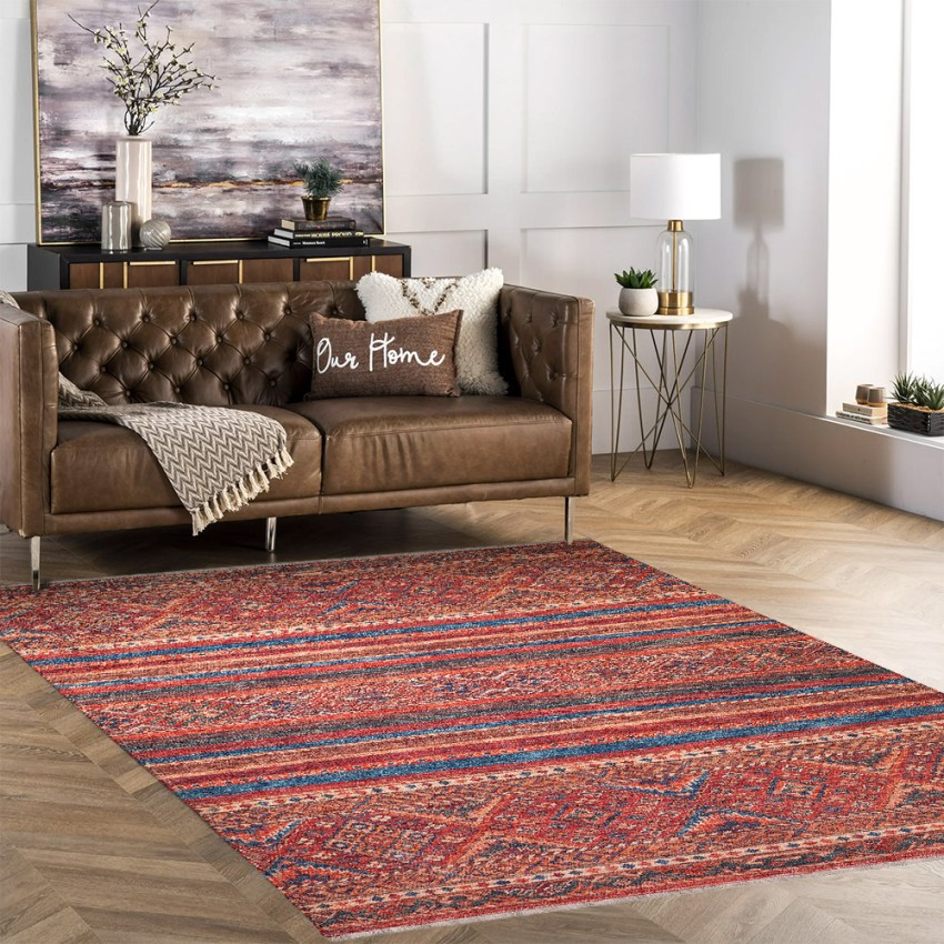Alfombra Alfombra Salon Lavable alfombras para dormitorios Alfombra Gris,  diseño geométrico Tinta, decoración Linea Amarilla Decoracion Salon
