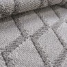 Alfombra moderna rectangular para salón, jardín o terraza CSGRI002 Oferta