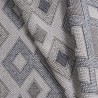 Alfombra moderna rectangular para salón, jardín o terraza CSGRI003 Oferta